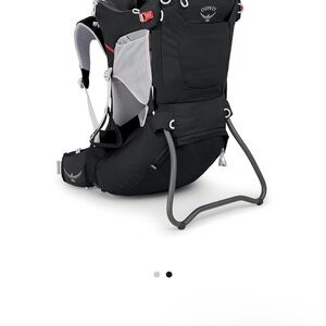Osprey Black and Gray Child Carrier